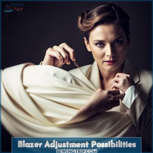 Blazer Adjustment Possibilities
