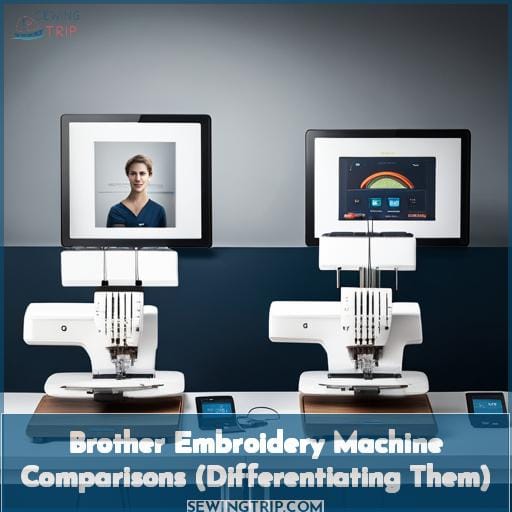 Brother Embroidery Machine Comparisons (Differentiating Them)