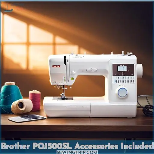 Brother PQ1500SL Accessories Included