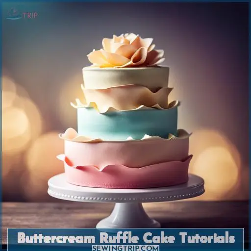 Buttercream Ruffle Cake Tutorials