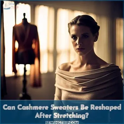 Can Cashmere Sweaters Be Reshaped After Stretching