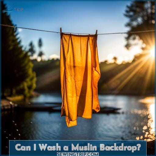 Can I Wash a Muslin Backdrop