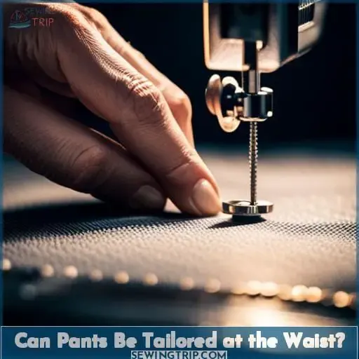 Can Pants Be Tailored at the Waist