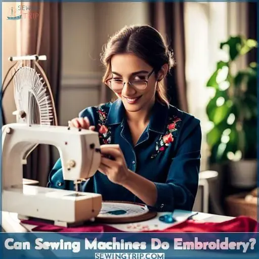 Can Sewing Machines Do Embroidery