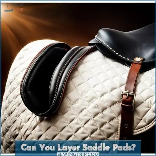 Can You Layer Saddle Pads