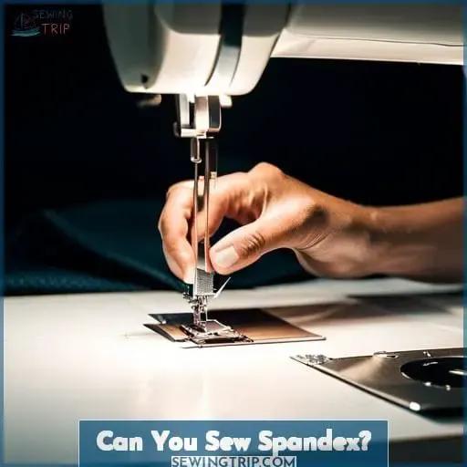 Can You Sew Spandex
