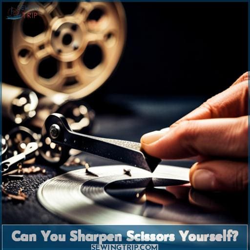 Can You Sharpen Scissors Yourself