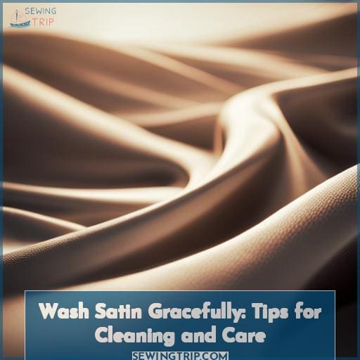 Wash Satin Gracefully: Tips for Cleaning and Care