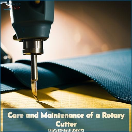 Care and Maintenance of a Rotary Cutter