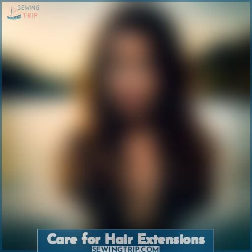 Care for Hair Extensions