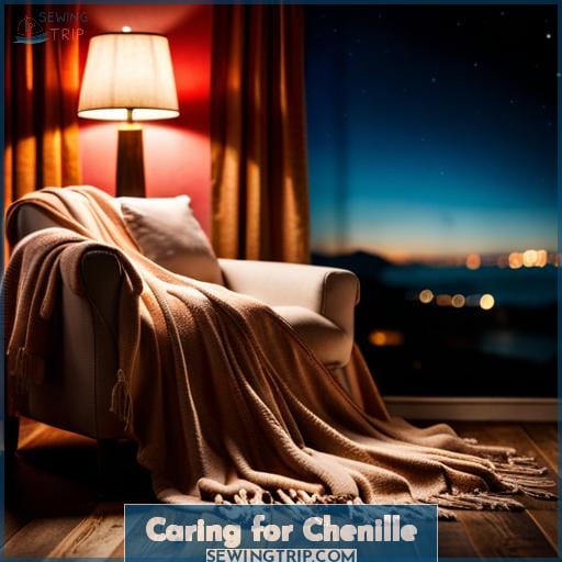 Caring for Chenille