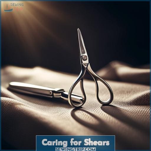 Caring for Shears