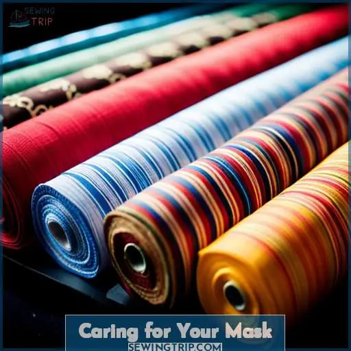 Caring for Your Mask