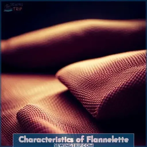Characteristics of Flannelette