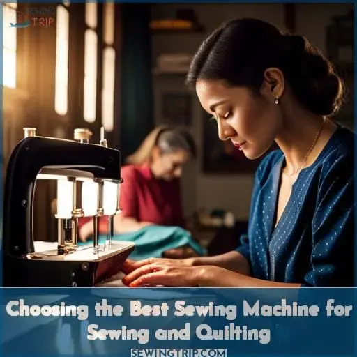 Choosing the Best Sewing Machine for Sewing and Quilting