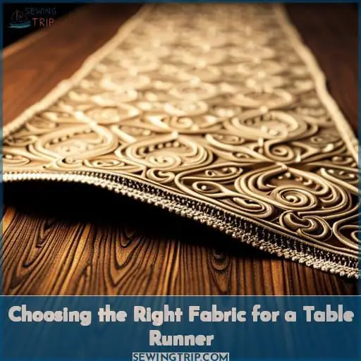 Choosing the Right Fabric for a Table Runner