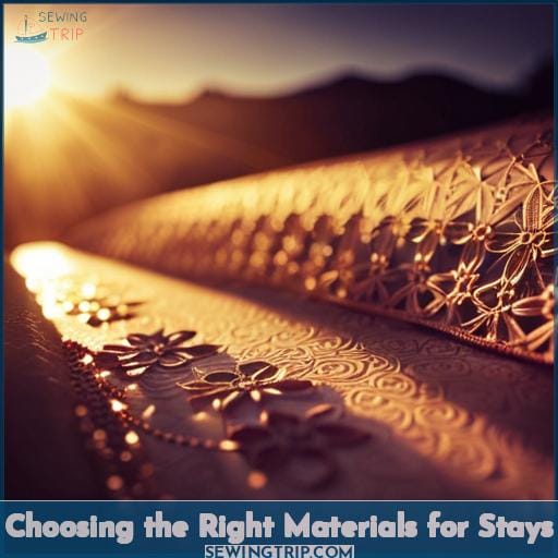 Choosing the Right Materials for Stays