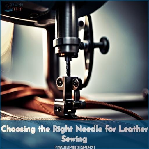 Choosing the Right Needle for Leather Sewing