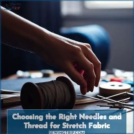 Choosing the Right Needles and Thread for Stretch Fabric