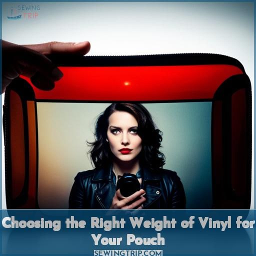 Choosing the Right Weight of Vinyl for Your Pouch