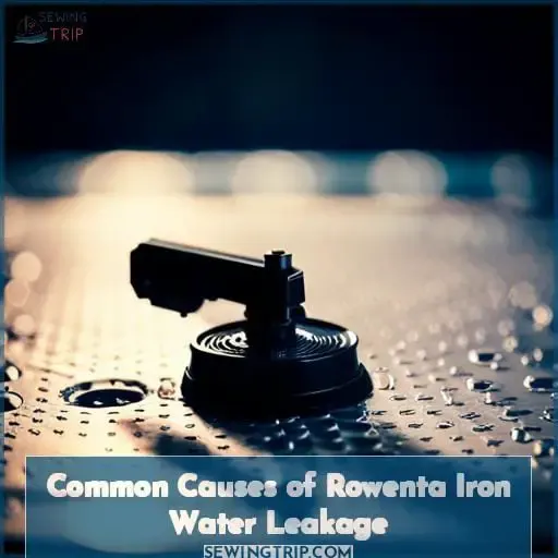 Common Causes of Rowenta Iron Water Leakage