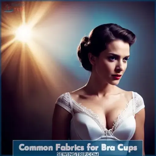 Common Fabrics for Bra Cups