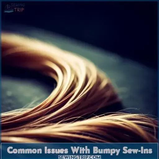 Common Issues With Bumpy Sew-Ins