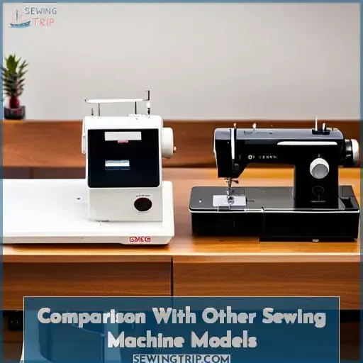 Comparison With Other Sewing Machine Models