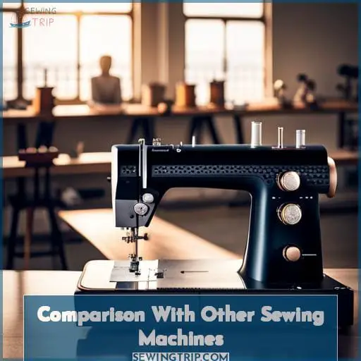 Comparison With Other Sewing Machines