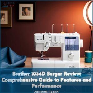 Brother 1034D Serger Review: Comprehensive Guide to Features and Performance 14 comprehensive brother 1034d serger sewing machine review