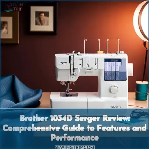 comprehensive brother 1034d serger sewing machine review