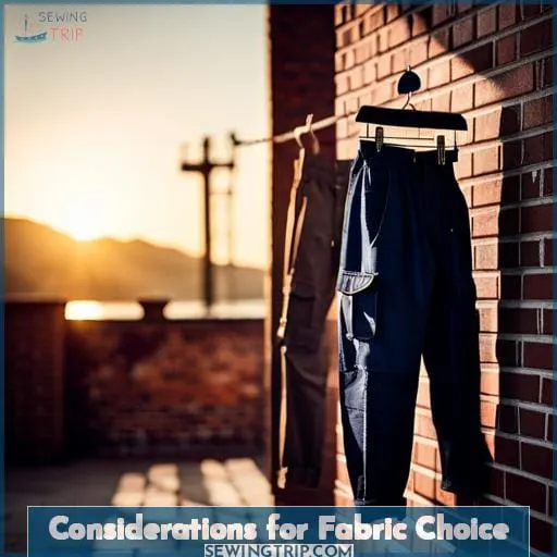 Considerations for Fabric Choice