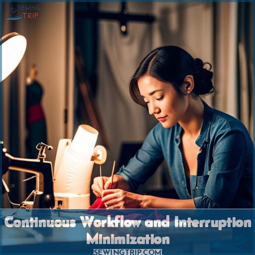 Continuous Workflow and Interruption Minimization