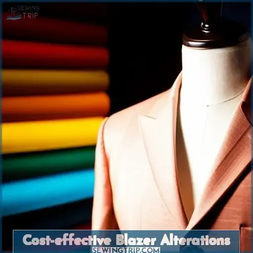 Cost-effective Blazer Alterations