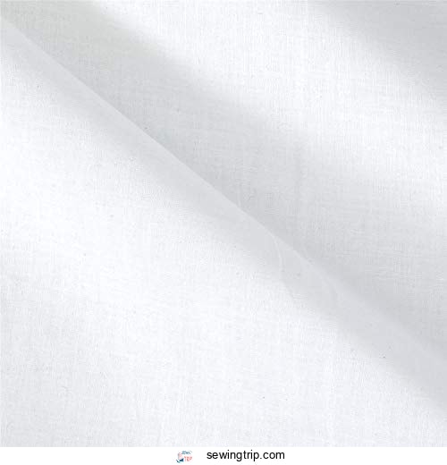 Cotton Lawn White, Fabric by