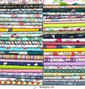 Cotton Quilting Fabric Misscrafts 50pcs