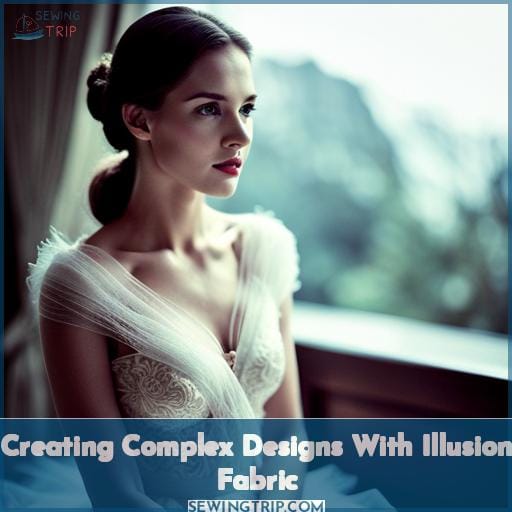 Creating Complex Designs With Illusion Fabric