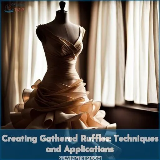 Creating Gathered Ruffles: Techniques and Applications