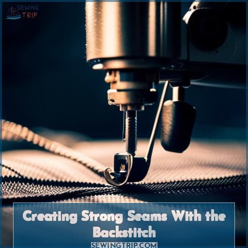 Creating Strong Seams With the Backstitch