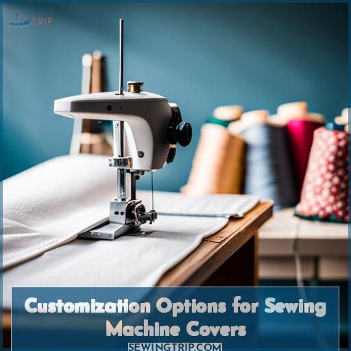 Customization Options for Sewing Machine Covers