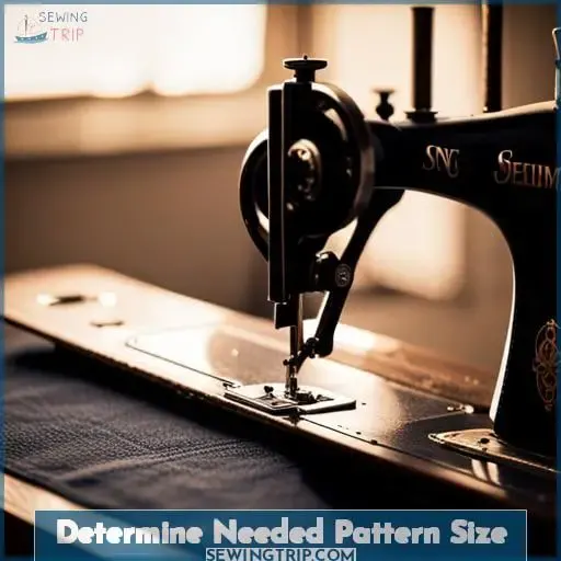 Determine Needed Pattern Size