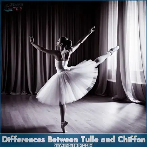 Differences Between Tulle and Chiffon