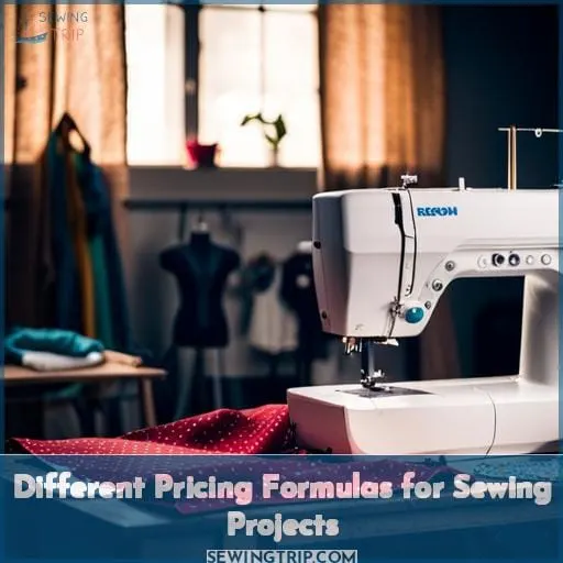 Different Pricing Formulas for Sewing Projects
