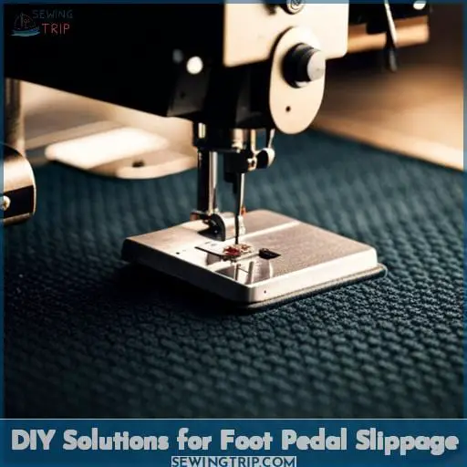 DIY Solutions for Foot Pedal Slippage