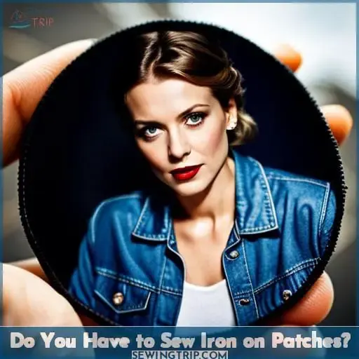 Do You Have to Sew Iron on Patches