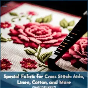 do you need special fabric for cross stitch