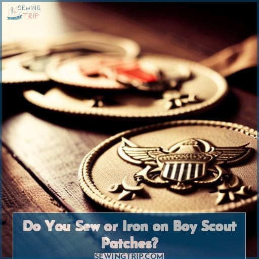 Do You Sew or Iron on Boy Scout Patches