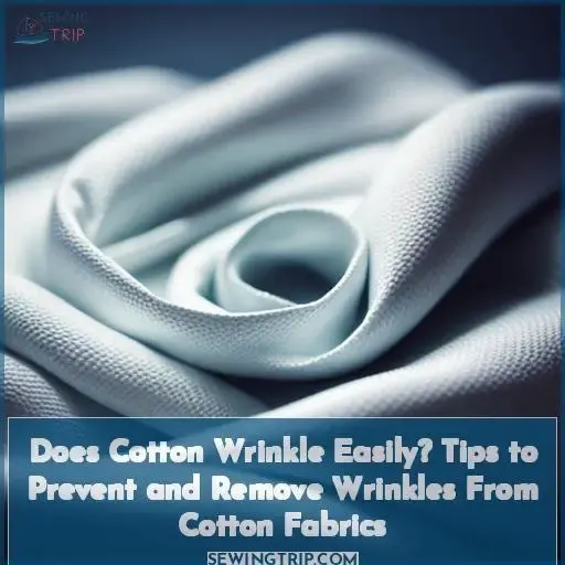 does cotton wrinkle