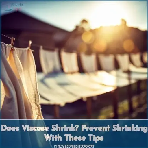 does viscose shrink