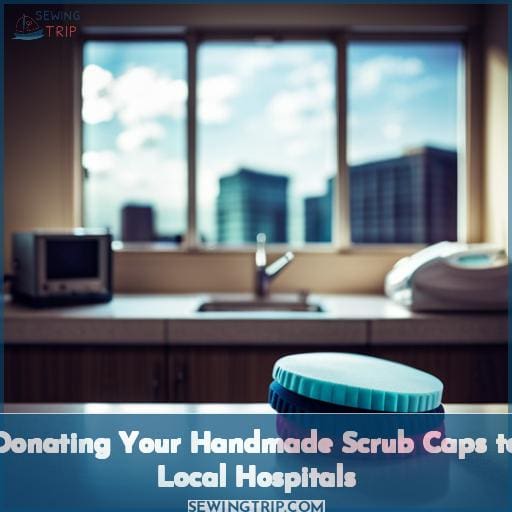 Donating Your Handmade Scrub Caps to Local Hospitals